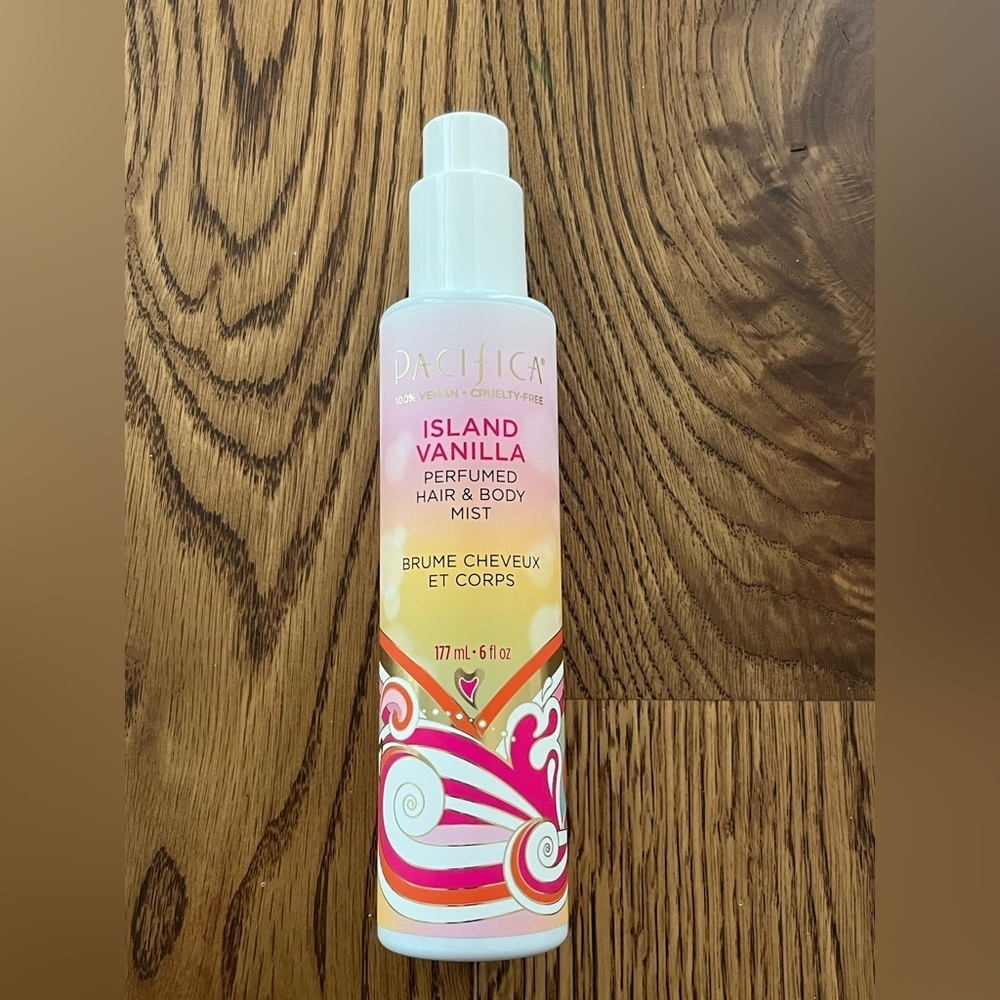 Pacifica Island Vanilla Hair Mist Body Spray for Women ORIGINAL FORMULA 6oz